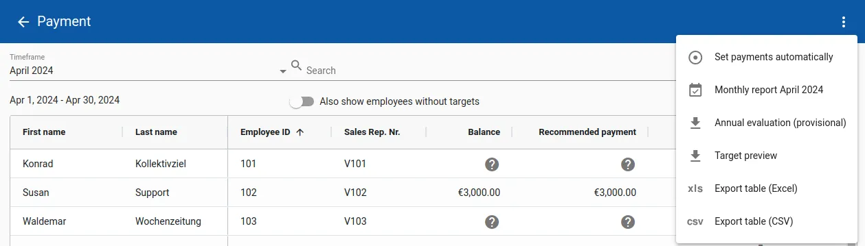 Screenshot Payment Three Dot Menu